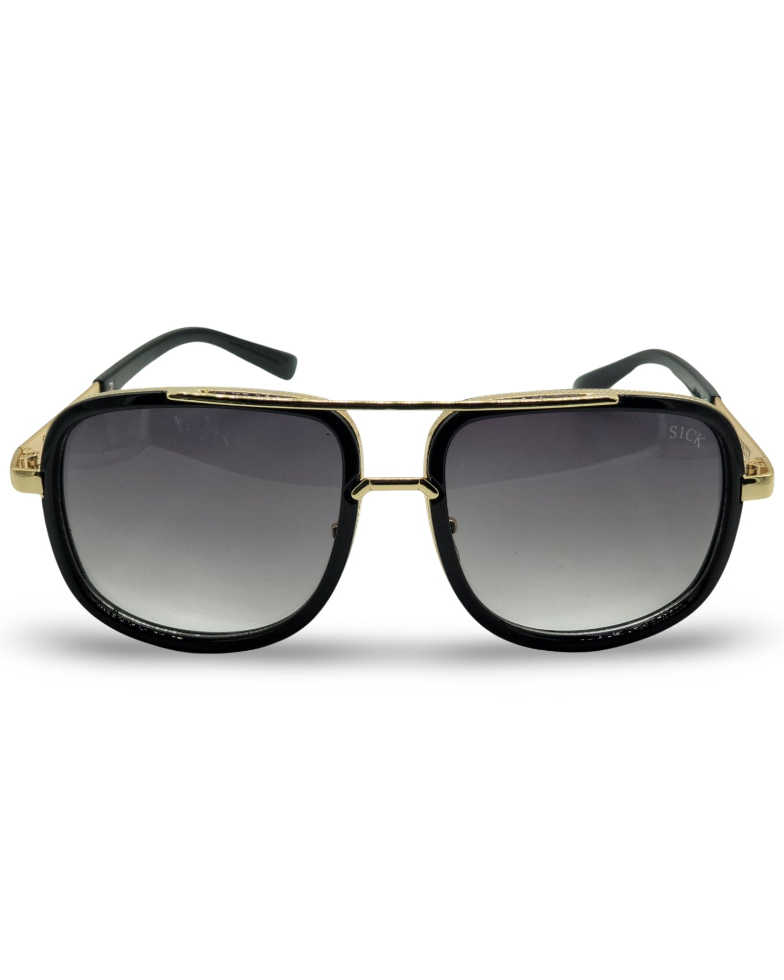a pair of glasses sitting on top of a table