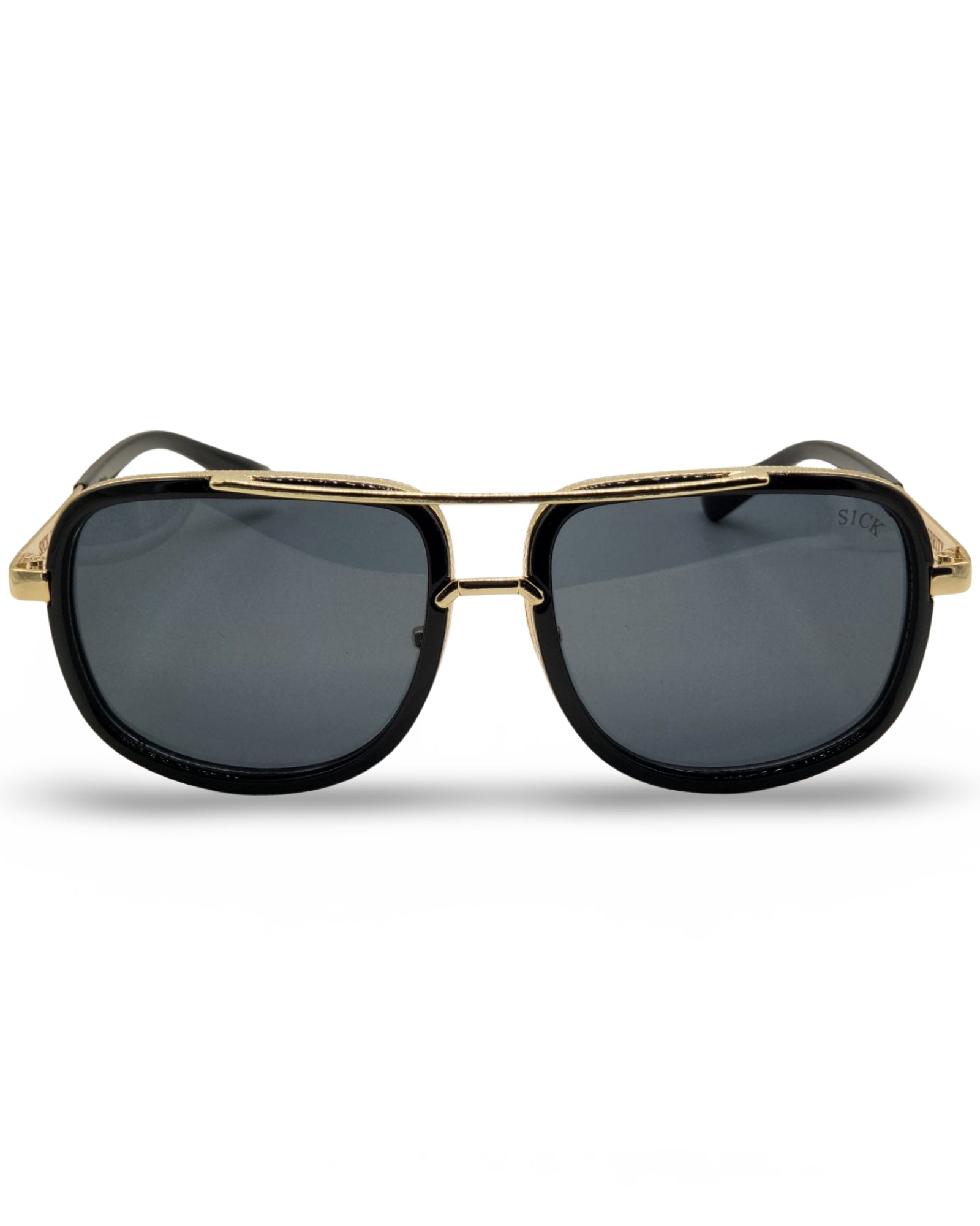 a pair of sunglasses sitting on top of a table