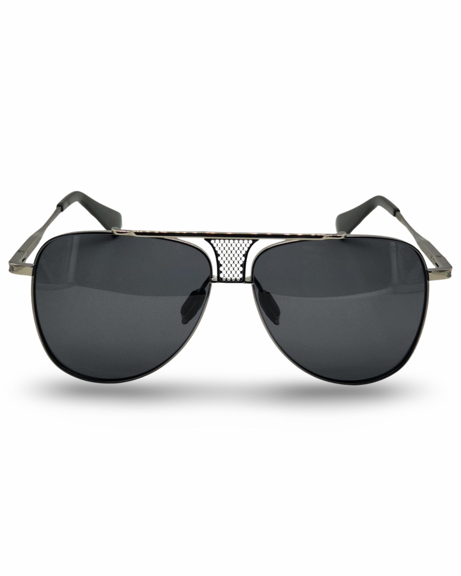 a close up of a pair of glasses
