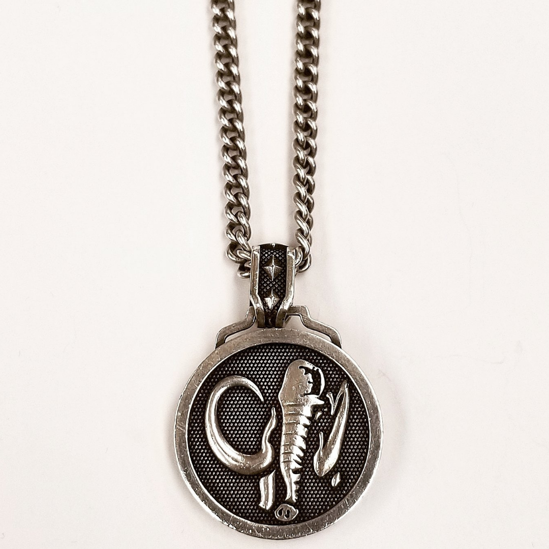silver necklace for men