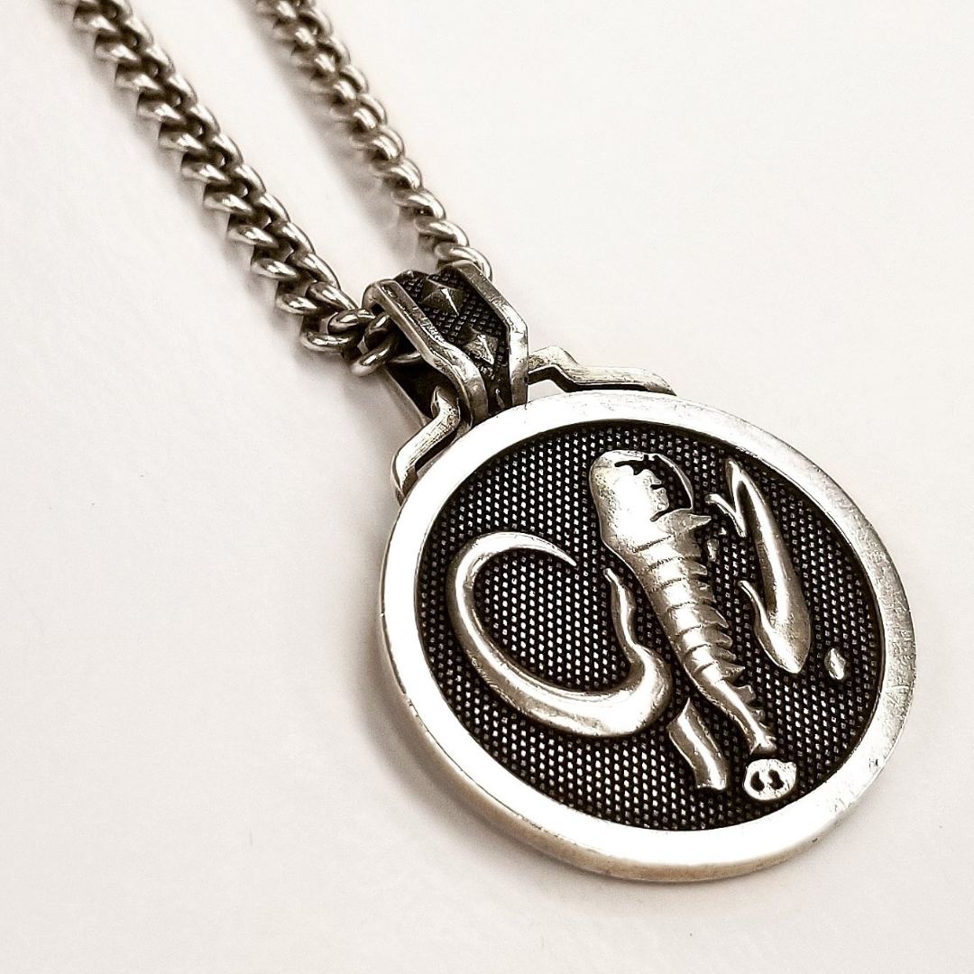 silver necklace for men