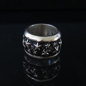 a glass jar sitting on a black table