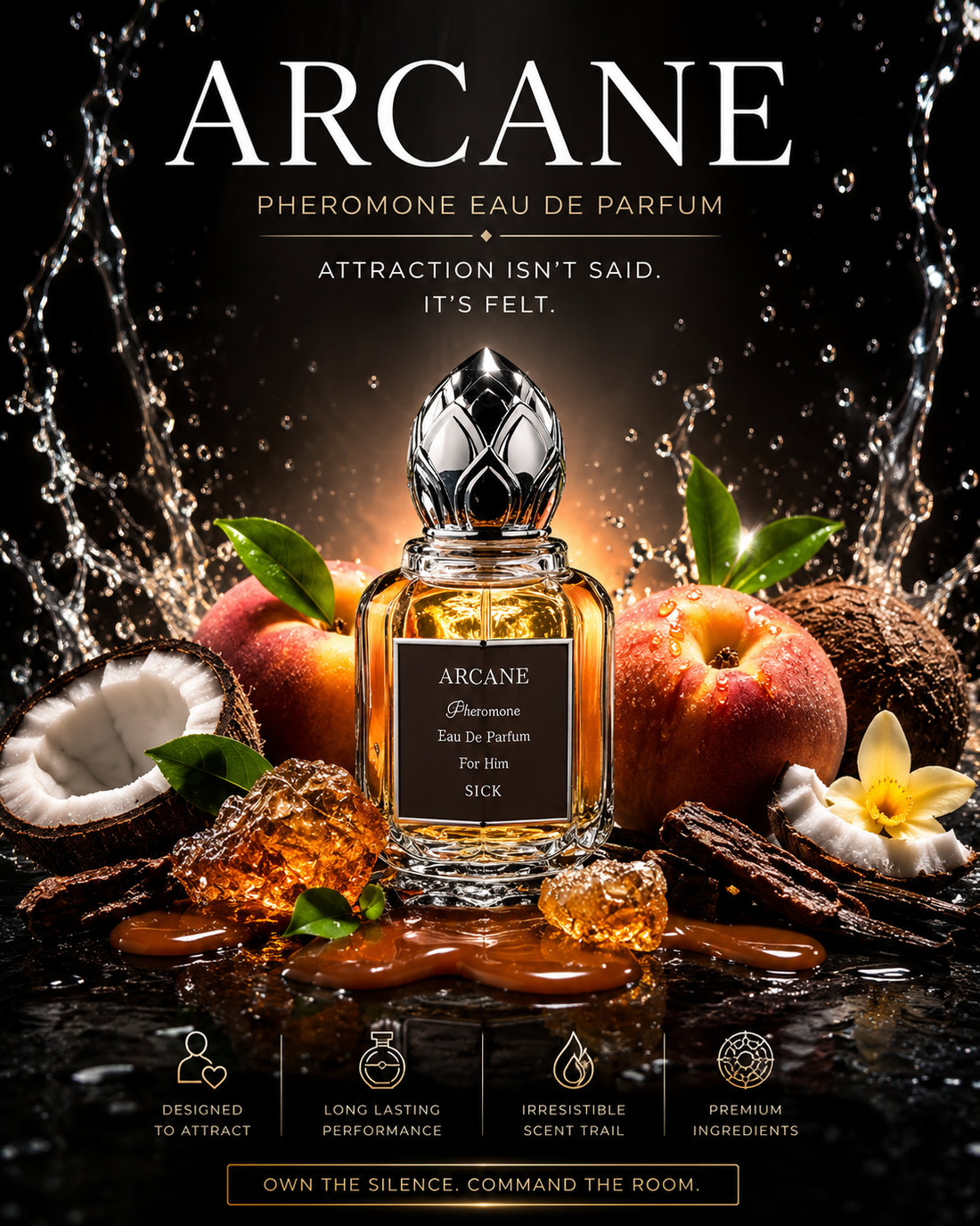 (NEW) Arcane | Luxury Pheromone Cologne for Men | S1ck Shop