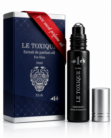 (NEW) Le Toxiquè | Luxury Pheromone Cologne Extrait De Parfum Roll On Oil 10ml for Men | S1ck Shop